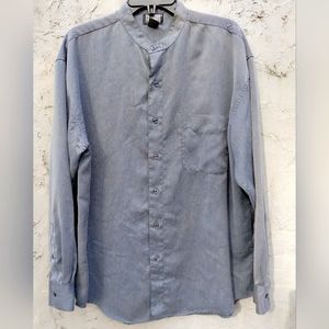 KNIGHTS BRIDGE BUTTON DOWN SHIRT.  SZ LG